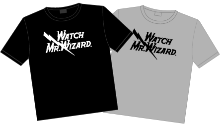 Watch Mr. Wizard T-shirt Illustration