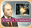 Science & Technology Reports TV Screen
